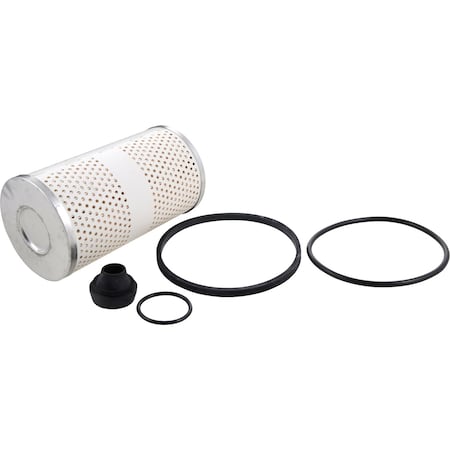 Luber-Finer Fuel Filter, Id Top, 0.66 17Mm, Height, 7.03 179Mm, Id Bottom, Closed, Od Top, 3.82 97Mm, Od L5467F